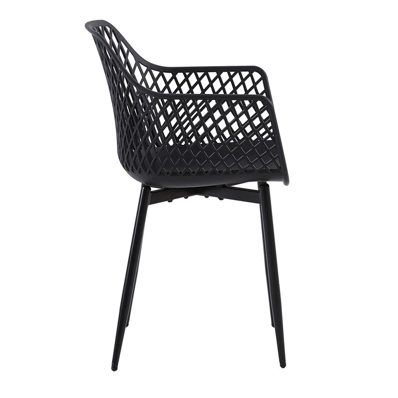 Amoure Dining Chair, Black