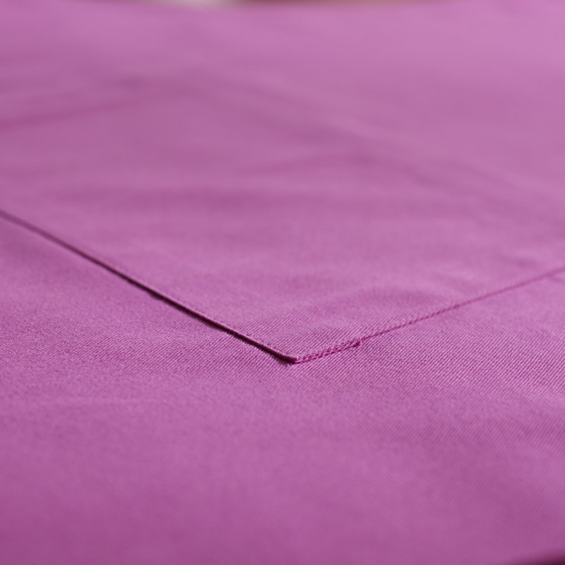 Solid Color Cotton Chef Apparel, Orchid