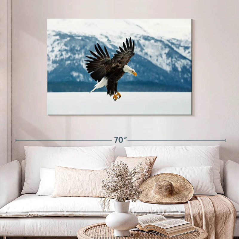 Alaskan Eagle, 32" H x 48" W