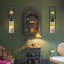 Lampe murale avec porte-bougie