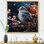 «Winter Blue Bird Serenity II - Bird», art mural