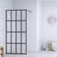 Lehigh Pivot Framed Walk In Screen with Frosted Glass-1654558224
