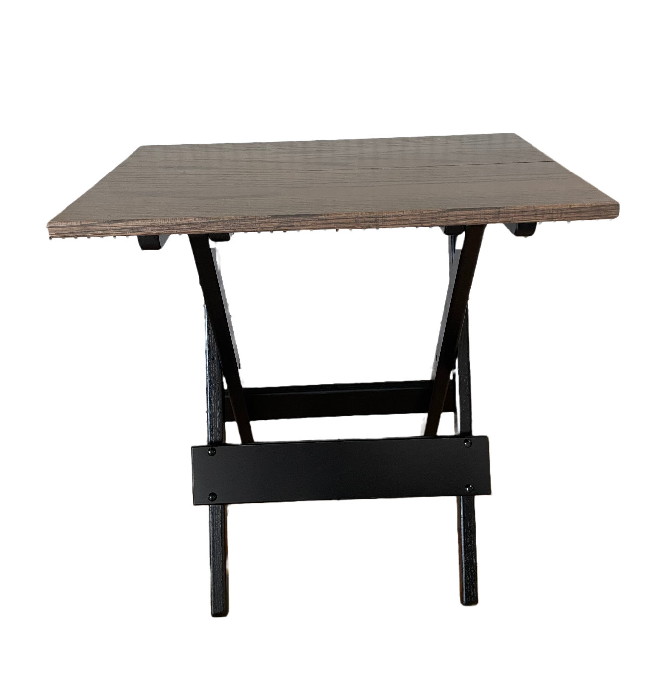 Kunkle Holdings LLC 24 Solid Wood Rectangular Portable Folding Table   24 Solid Wood Rectangular Portable Folding Table 