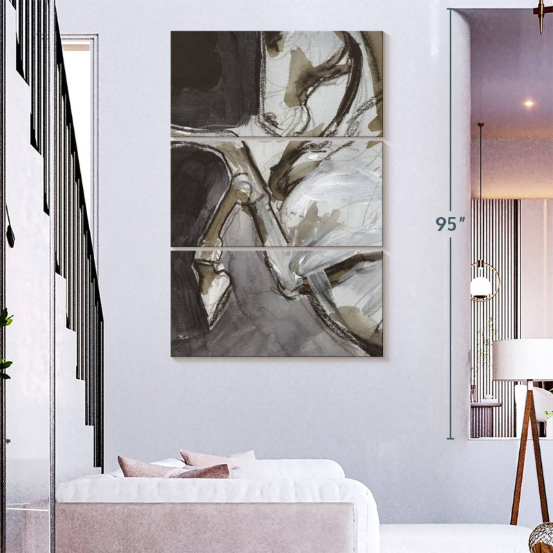 Brampt Horse Abstraction IV, H 65 po x l 42 po