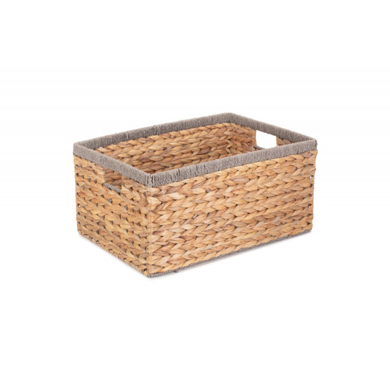 August Grove Wicker Decorative Basket, 21 cm H x 30 cm W x 42 cm D