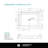 48" W x 36" D Double Shower Base-87118301