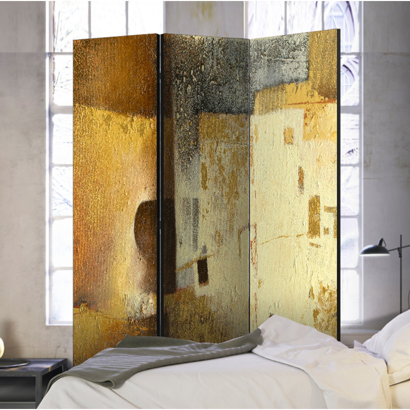 Kovary 172cm H Solid Wood Folding Room Divider, 3
