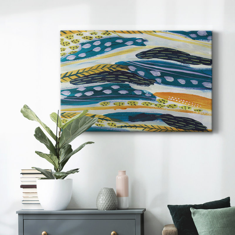 Toile tendue Feathery IV-Gallery, H 32 po x l 48 po