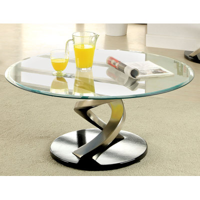 Palomina Glass Top Coffee Table
