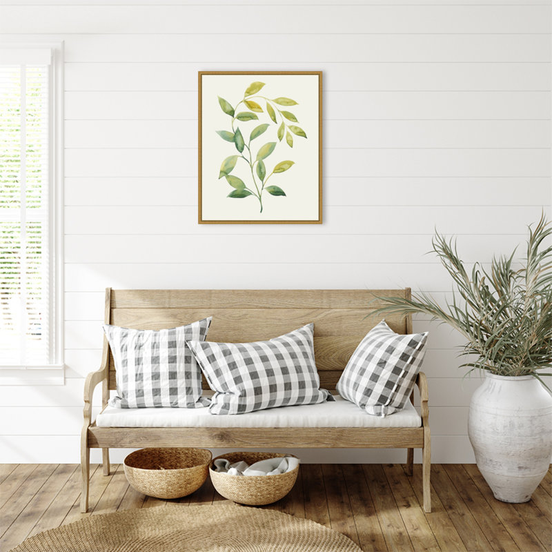 «Wilted Vine I» par Grace Popp, reproduction d'art sur toile encadrée, H 28 po x l 23 po