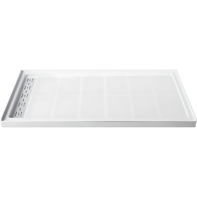 48'' W 32'' D Rectangular Single Shower Base