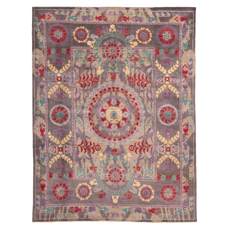 Tapis gris 7 pi 10 po x 10 pi 2 po Signature Collection