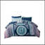 Ensemble d'édredon simple avec draps-134086628-134086629