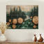 «Emerald Reflections Of The Forest Landscape I», art mural en bois forêt - sur bois de pin naturel-1653103871