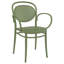 Chaise d'appoint empilable pour patio Farrah-1937411766