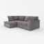 Chaudri 3 Seater Corner Sofa Chaise-959023809-959023808