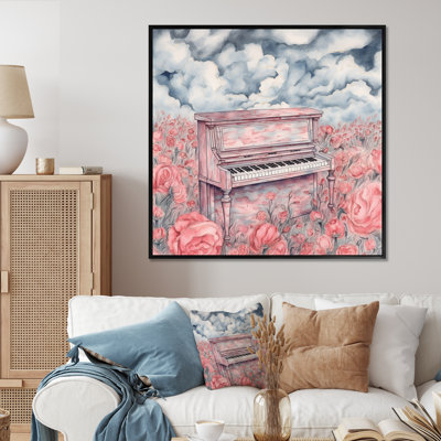 Piano Heaven IV, reproduction d'art sur toile