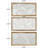 Charnese Handmade Traditional Plants & Flowers Wall Decor on Wood