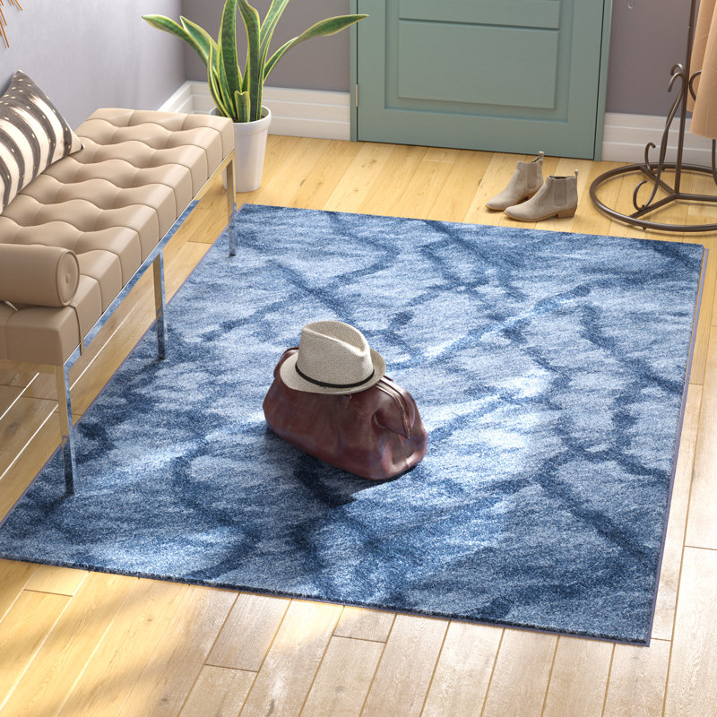 Tapis abstrait Socorro, Rectangle 4 pi x 6 pi