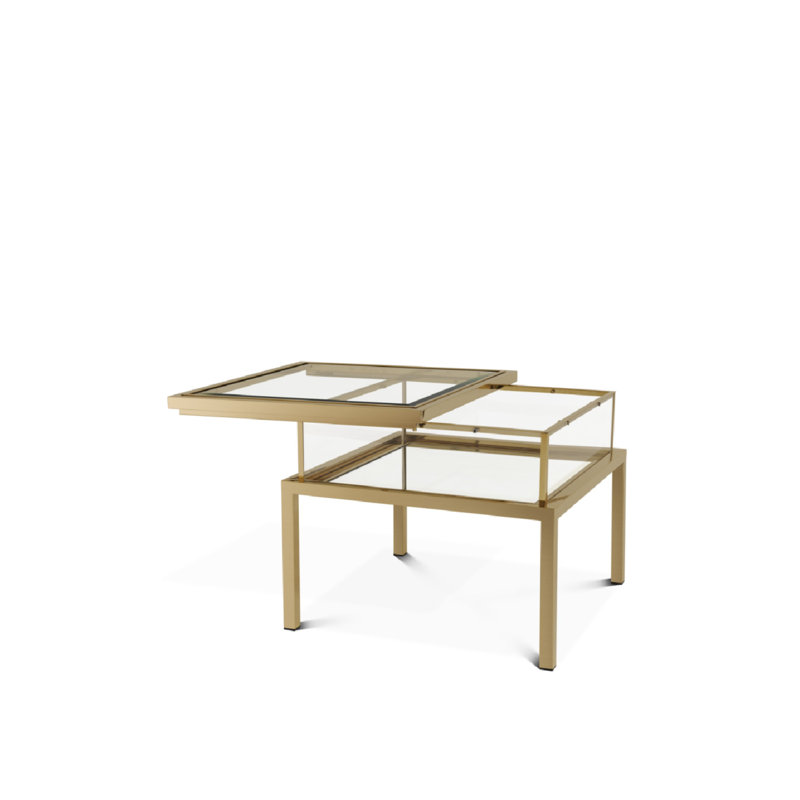 Harvey Glass End Table