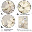 Harmonie blanche sur fond de cornouiller blanc sur toile-852663077-852663080