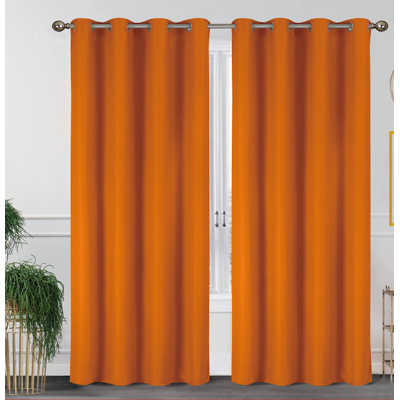 Paire de rideaux occultant avec œillets 54 po x 84 po