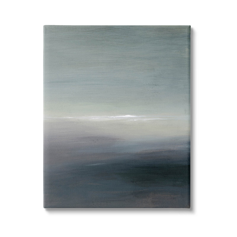 "Obscure Abstract Landscape", art mural par Grace Popp, H 30 po x l 24 po x P 1,5 po