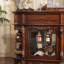 American-style solid wood wine cabinet.