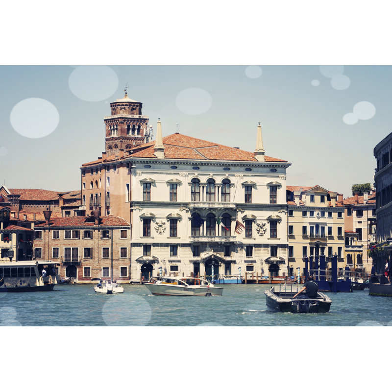 Venice Bokeh IV by Sylvia Coomes - Photograph Print, 20cm H x 30cm W, Wrapped Canvas