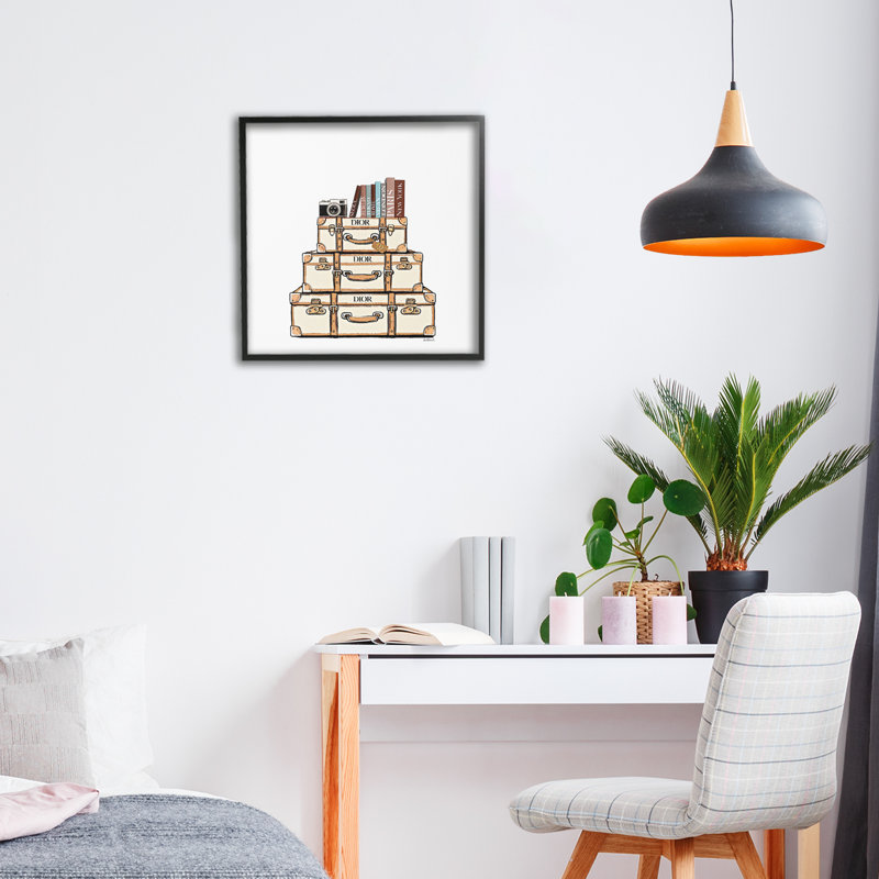 Giclée encadrée, par Amanda Greenwood, Giclée encadrée noir minuit, H 12 po x l 12 po