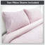 Sorrento - Embellished Bed Linen Set Cotton Blend Geometric Duvet Cover Set with Pillowcases-123150895-123150897