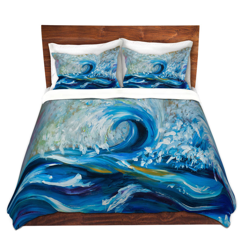 Abstract Duvet Cover, 1 King Duvet Cover + 2 King Shams