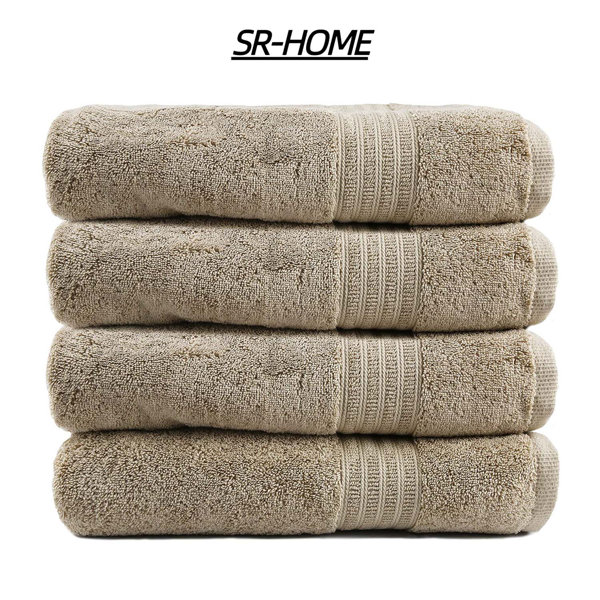 SR-HOME Quick Dry 2 Piece Bath Towel Set