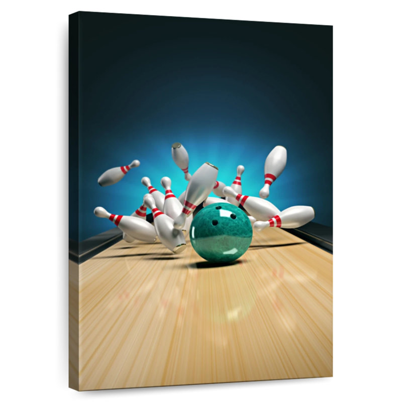Bowling Strike, H 48 po x l 32 po