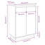 6 Pair Solid Wood Shoe Storage Cabinet-1520672994