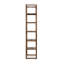 Waylon Solid Wood Geometric Bookcase