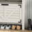 16-Pair Farmhouse Shoe Storage Cabinet-714232580