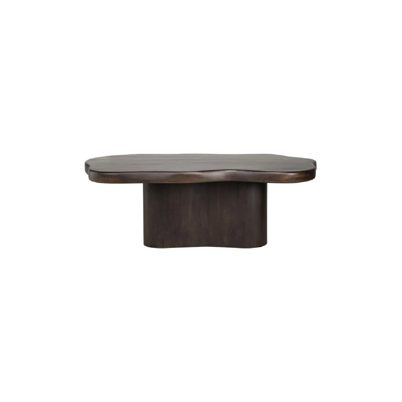 Dining Table Acacia Solid Wood Dining Table, 30"H x 55"L x 91"W
