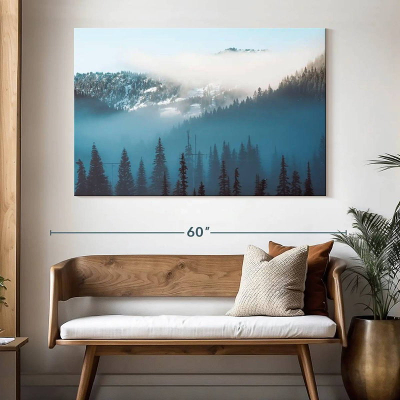 Alvord Forest Morning Mist, 34" H x 51" W