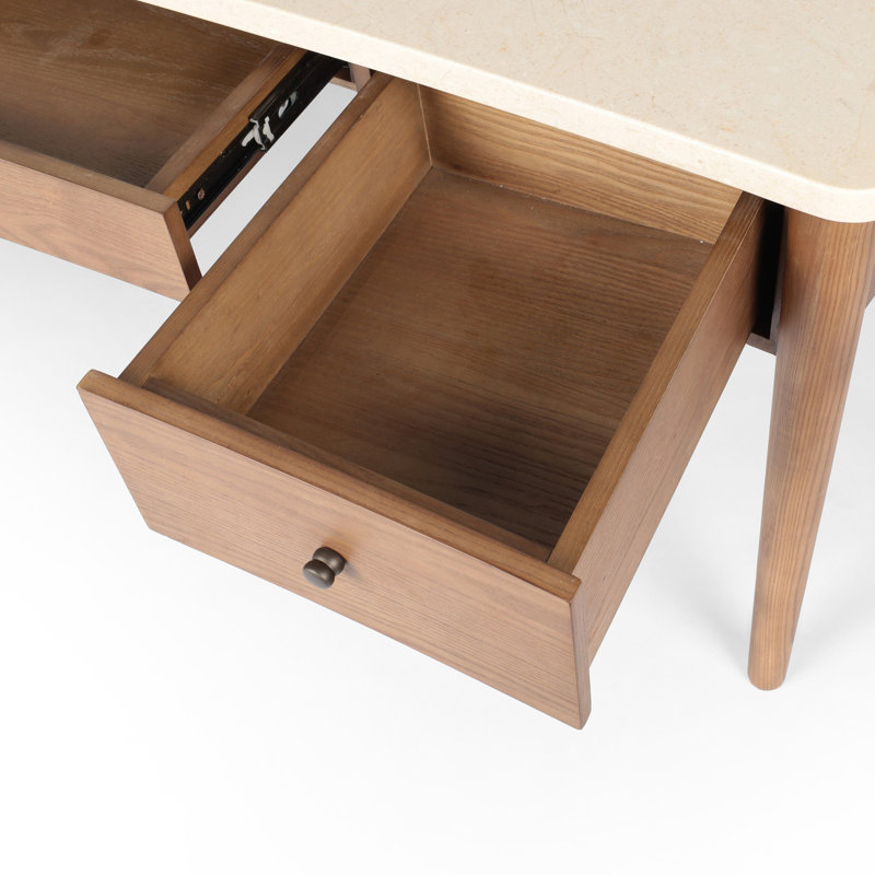 LORNA Marble Writing Desk