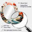 Coloré Mid-Century Mid-Century Mushroom Dreams II - Miroir mural multicolore-780877622