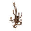 Antlers 5 - Light Candle Wall Light