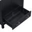 Meuble-lavabo noir 30 po avec lavabo simple et armoire encastrée Combo