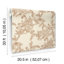 Papier peint Gerty Gold Fruit Toile-117601630