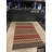 Dark-Themed Multi-Colored Zigzag Geometric Patterned Modern Decorative Rug-1525729663