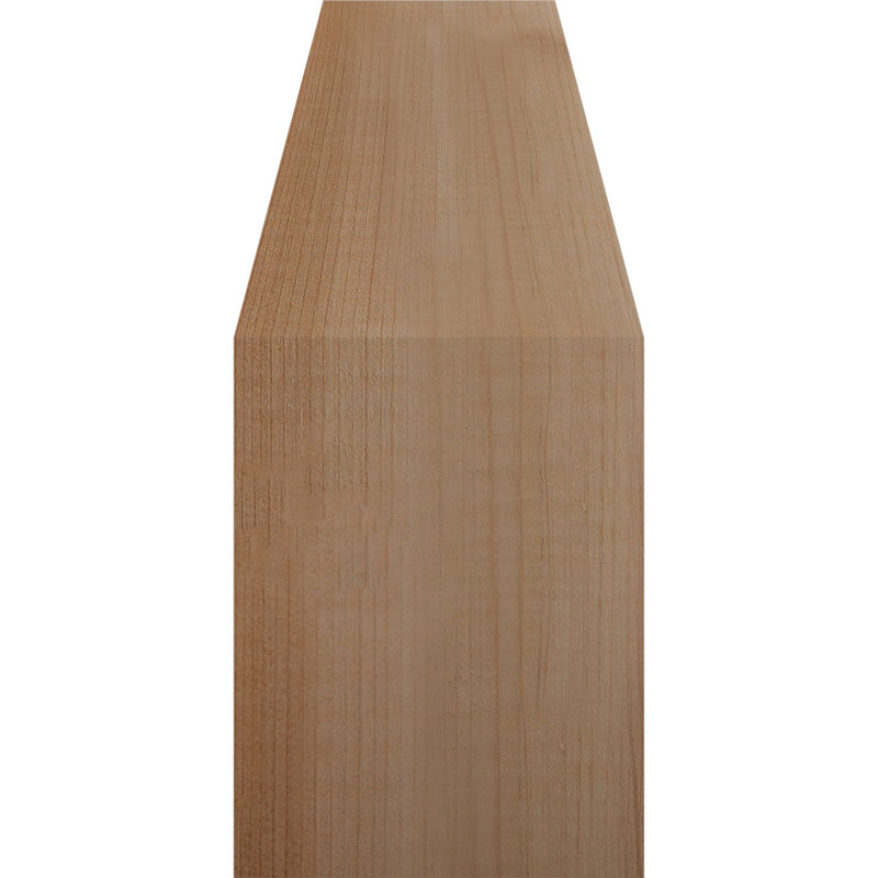 Attelle de genou traditionnelle, H 10 po x l 3,5 po x P 10 po, Cèdre rouge de l'Ouest (lisse)