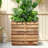 Galvanized Steel Metal Planter Box, Large Rectangular Planter Box with Drainage Holes, Modern Outdoor Planter Box for Indoor & Outdoor Use, Tall Plants, Flowers or Shrubs-1420004110-1430869426