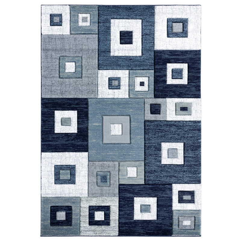 Zabala Geometric Indoor Rug, Rectangle 2'7" x 7'4"