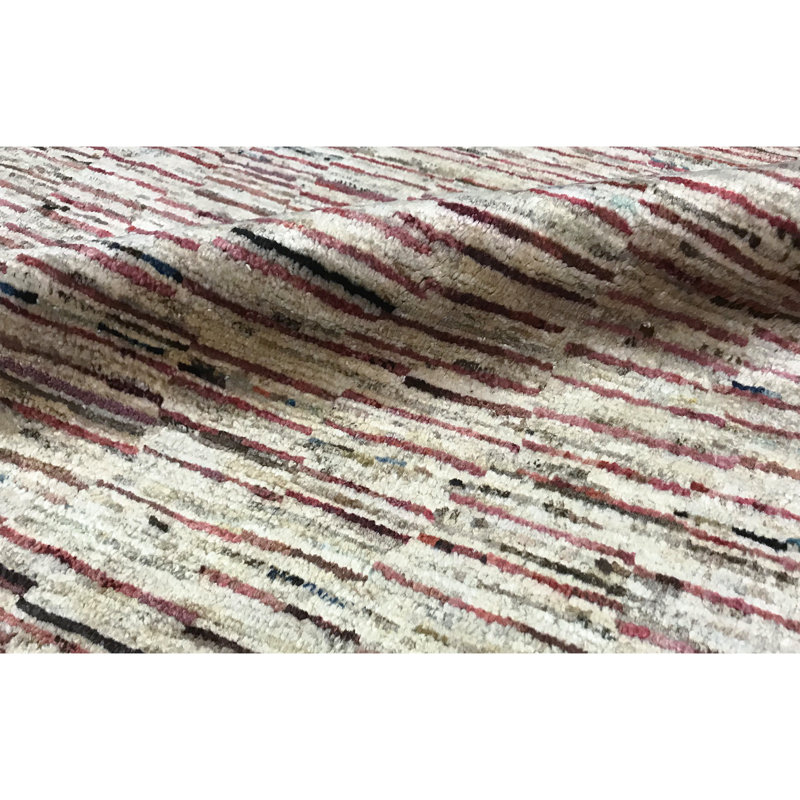 Hand-Knotted High-Quality Beige Area Rug