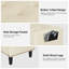 Banc avec repose-pieds 60 po-384051983